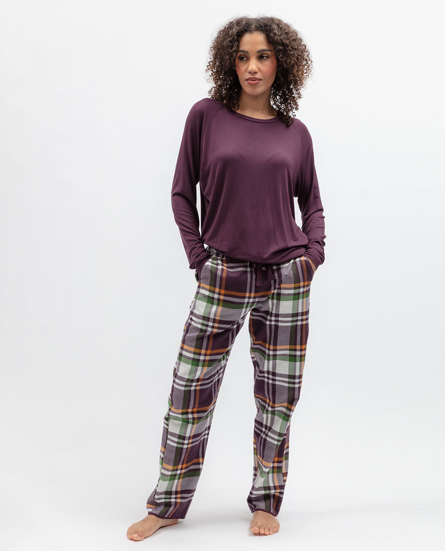Wild Slumber Womens Slouch Jersey Pyjama Top