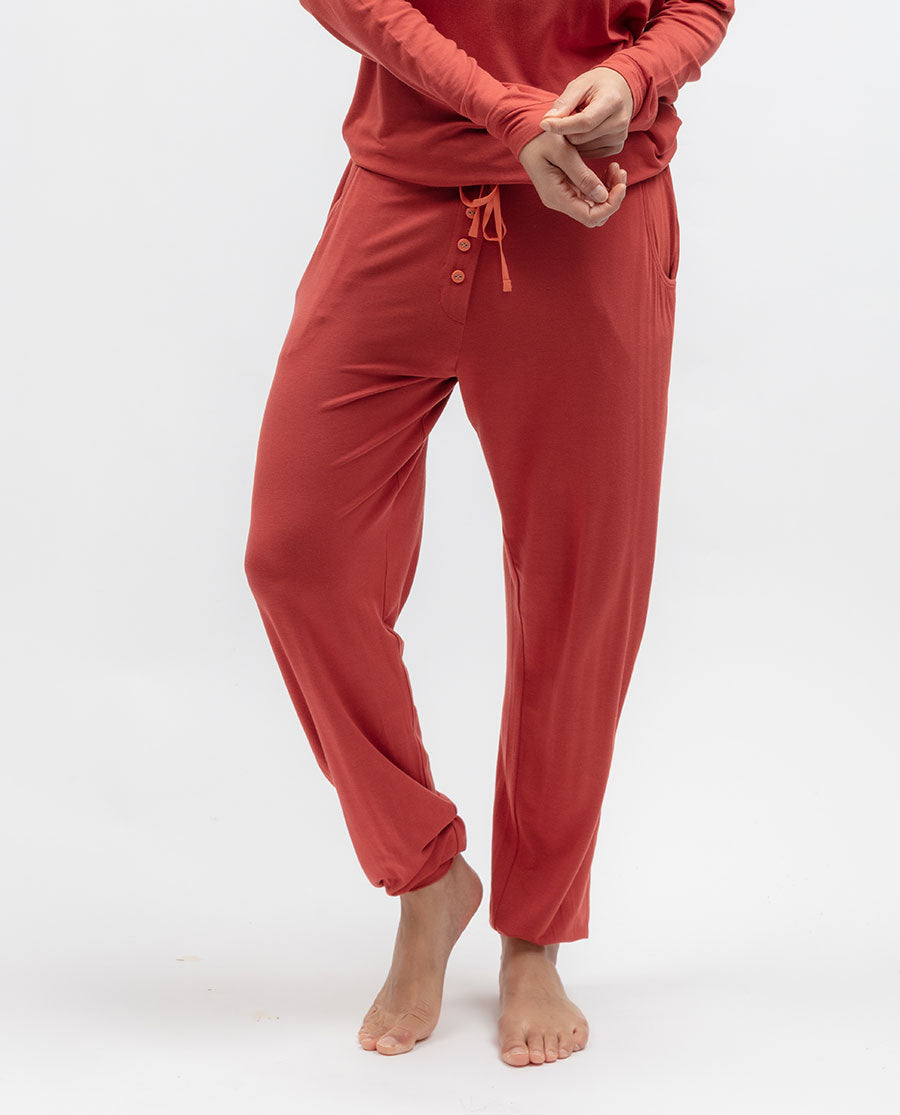 Pumpkin Spice Womens Jersey Pyjama Bottoms