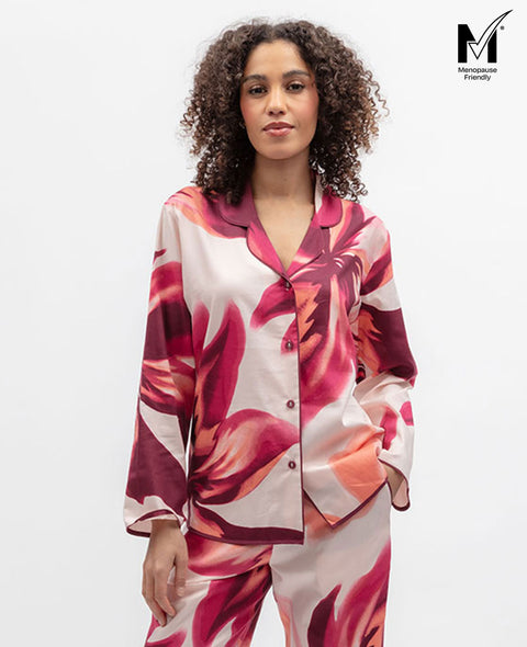 Blush Botanica Womens Floral Print Pyjama Top