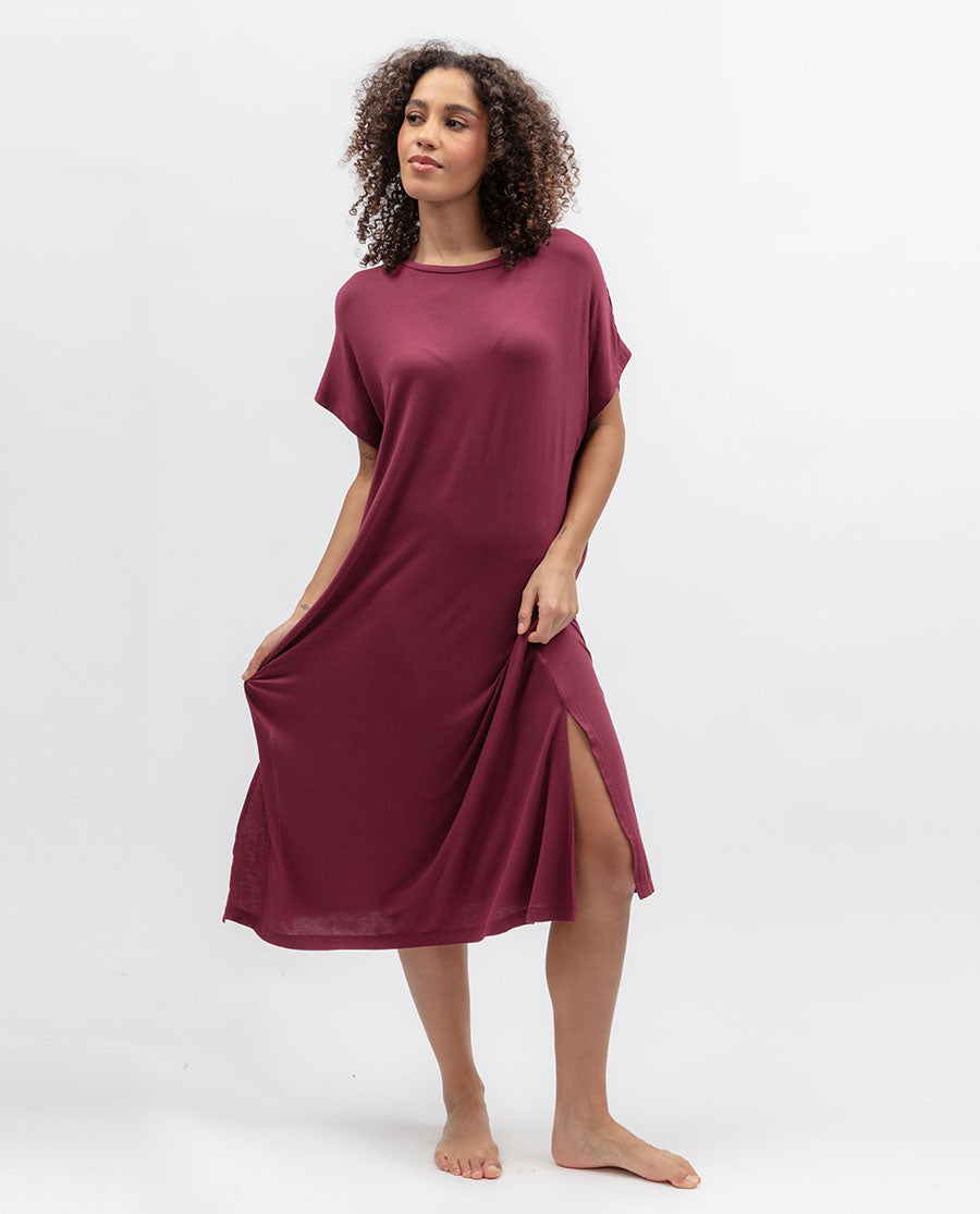 Blush Botanica Womens Jersey Long Nightdress