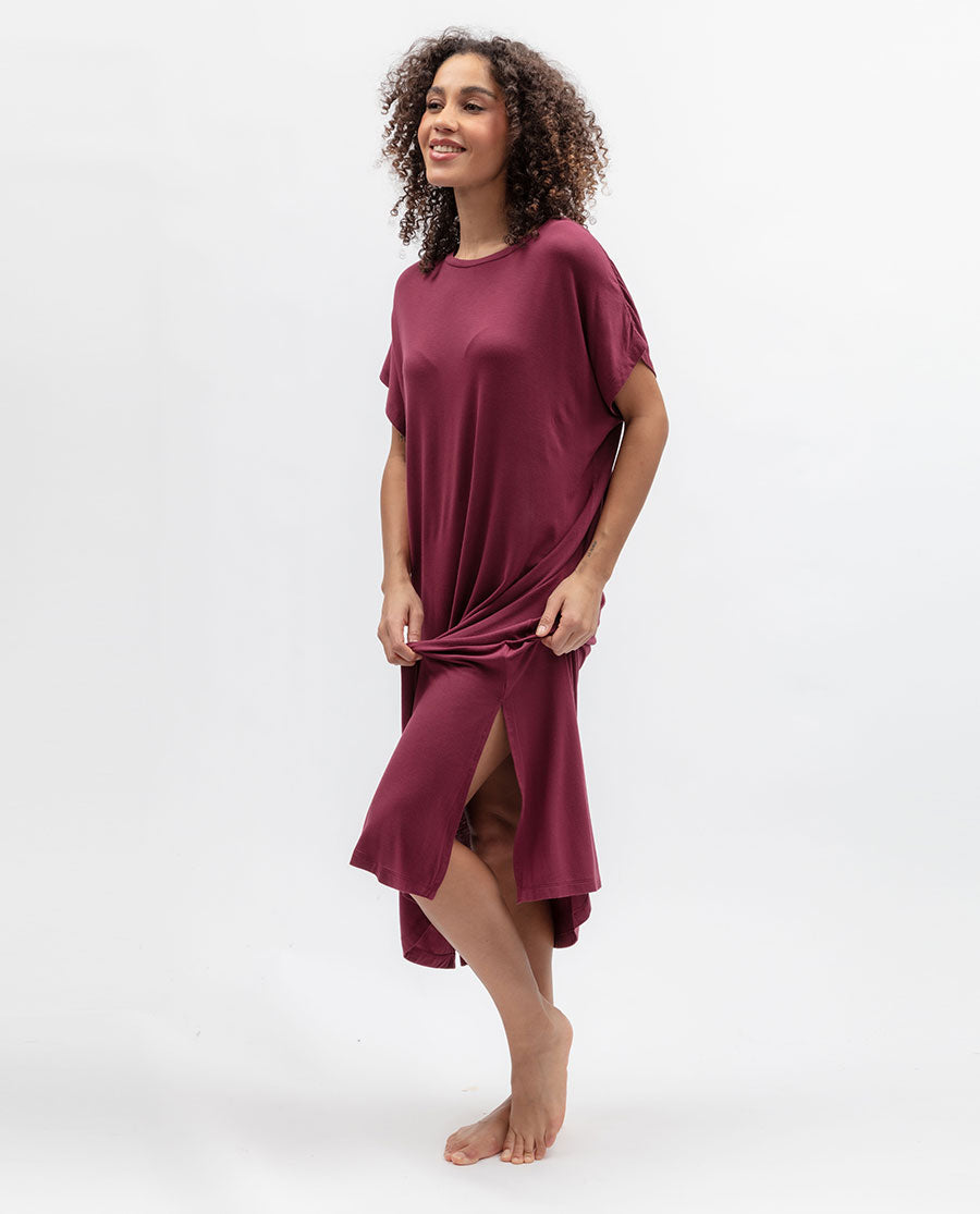 Blush Botanica Womens Jersey Long Nightdress