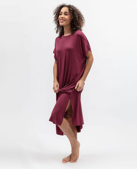 Blush Botanica Womens Jersey Long Nightdress