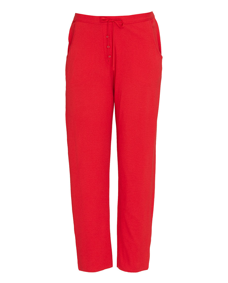 Womens Ribbed Jersey Pyjama Bottoms