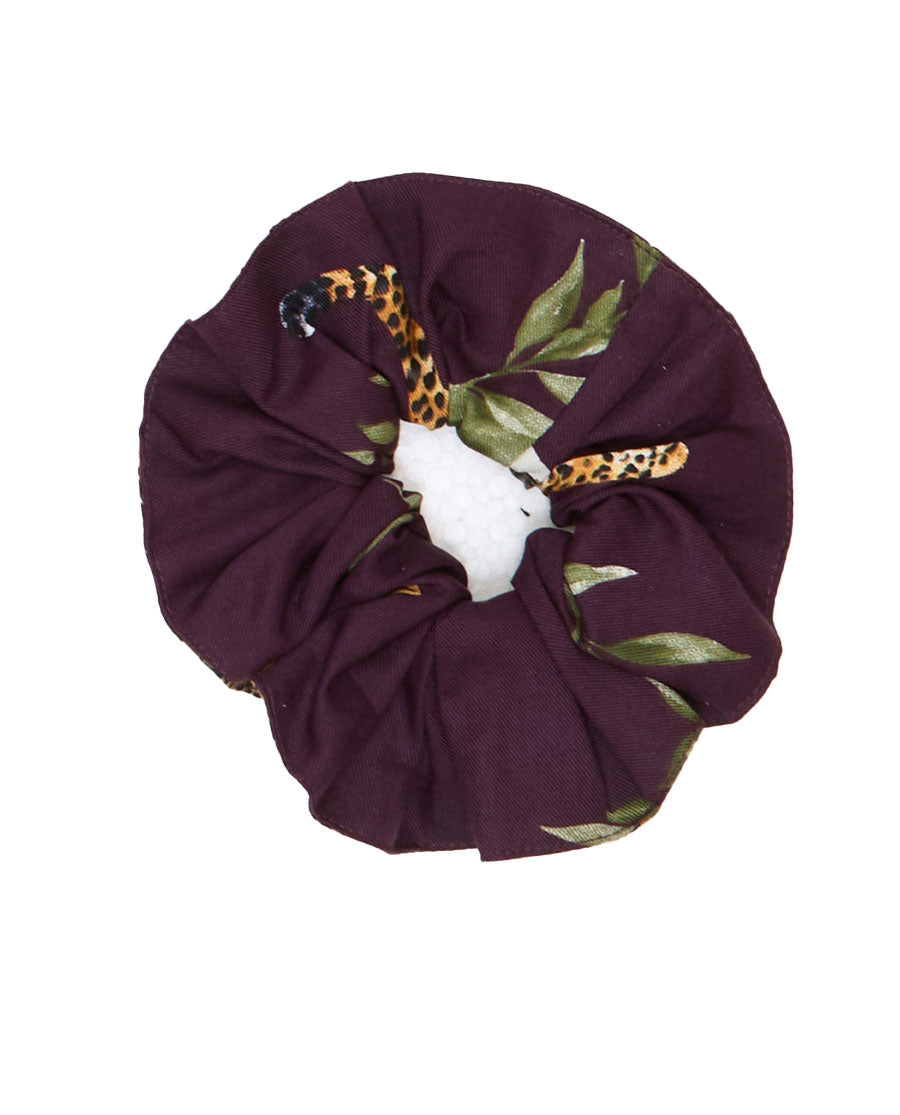 Wild Slumber Leopard Print Scrunchie