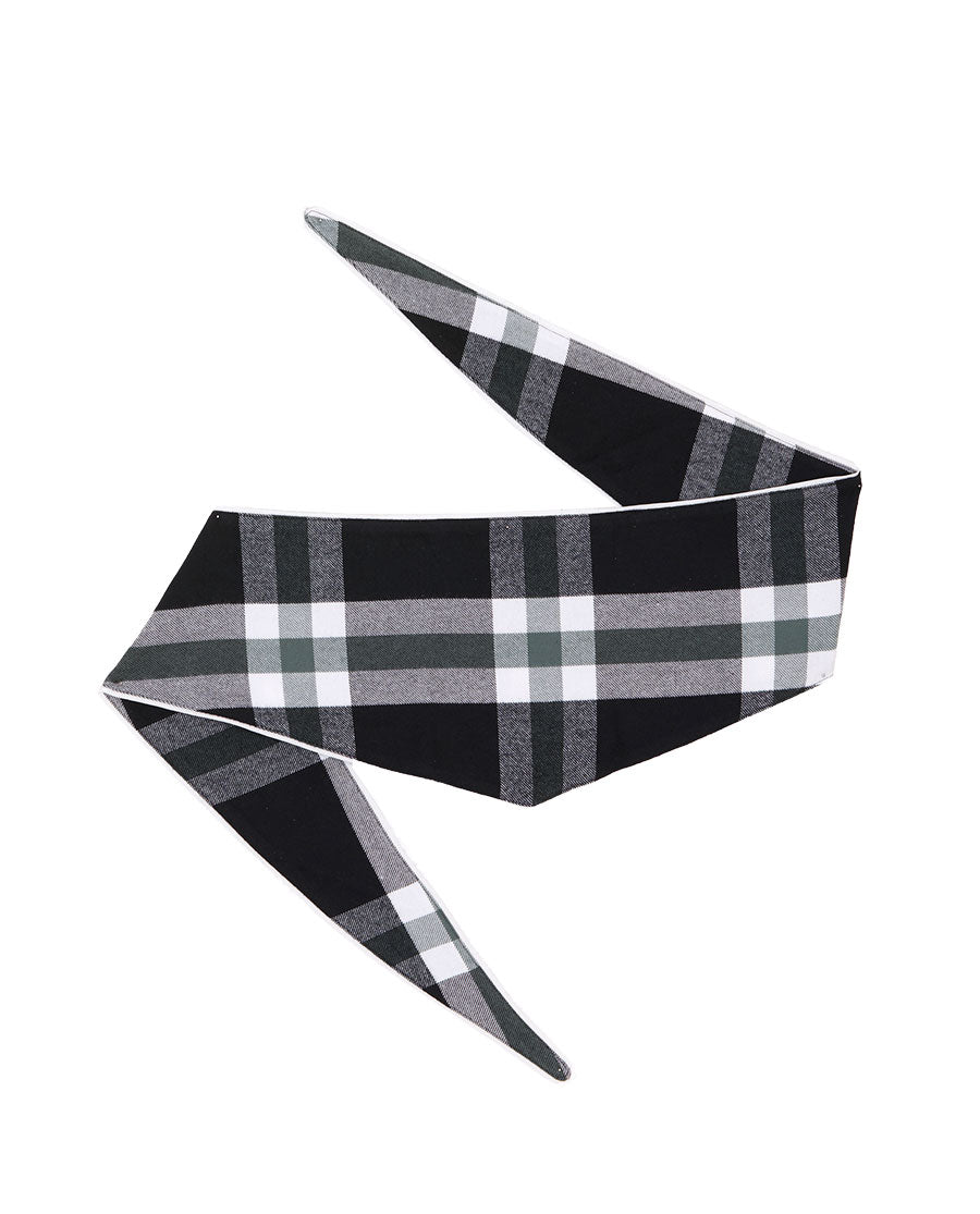 Brushed Check Dog-Neckerchief
