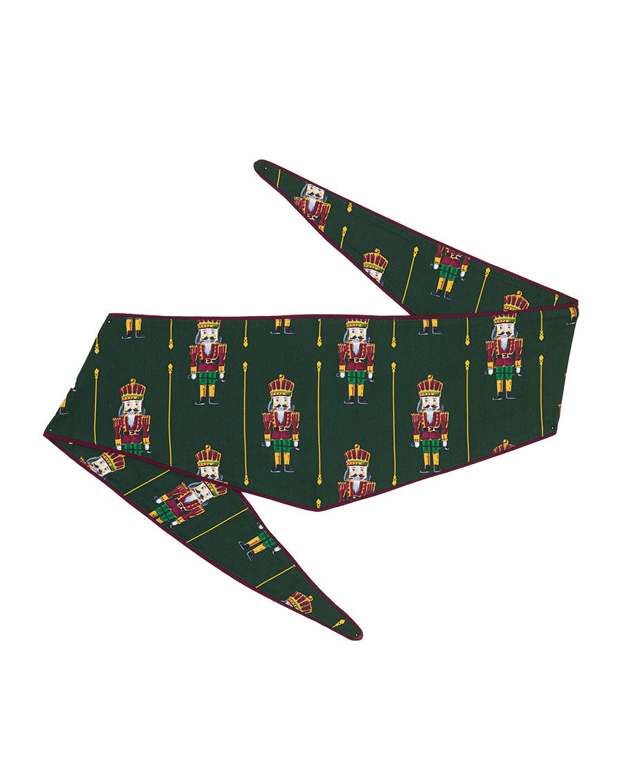 Nutcracker Print Dog-Neckerchief