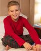 Whistler Kids Unisex-Jersey-T-Shirt und supergemütliches kariertes Pyjama-Set