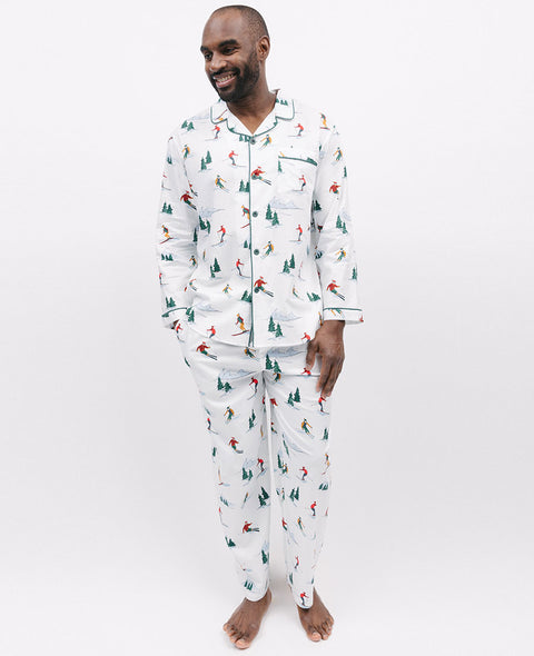 Whistler Mens Ski Print Pyjama Set