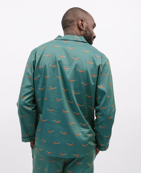 Whistler Pheasant Print Pyjama Top
