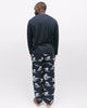 Pyjama-Set aus Atlas-Jersey-T-Shirt und Polarfuchs-Print