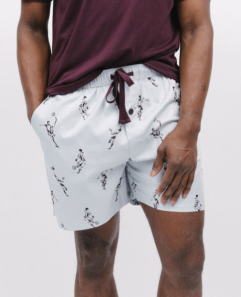 Spencer Football Print Shorts