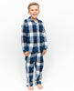 Aldrin - Ensemble pyjama à carreaux pour garçon