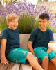 Ensemble t-shirt en jersey vert Cove Boys et shorty à imprimé tortue