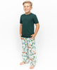 Bodhi Boys Jersey T-shirt and Campervan Print Pyjama Set