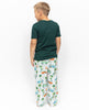 Bodhi Jungen-Pyjama-Set aus Jersey-T-Shirt und Campervan-Aufdruck