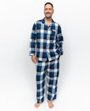Aldrin Ensemble de pyjama à carreaux pour homme