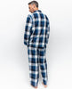 Aldrin Herren-Pyjama-Set mit Karomuster