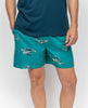 Cove Mens Turtle Print Shorts