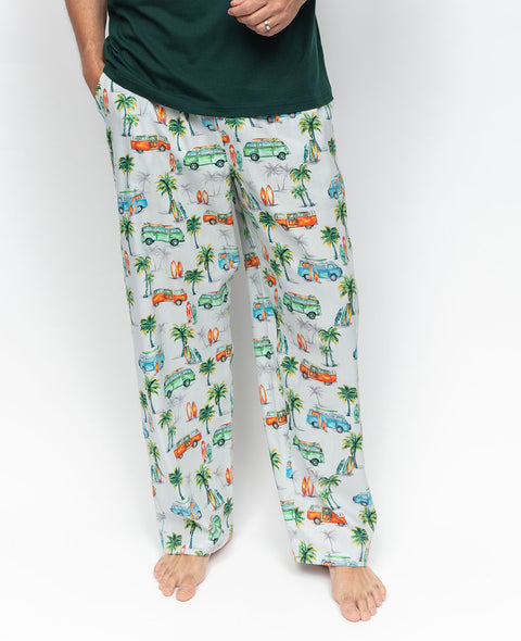 Bodhi Campervan Print Pyjama Bottoms