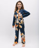 Cosmo Mädchen-Pyjama-Set mit Blumendruck