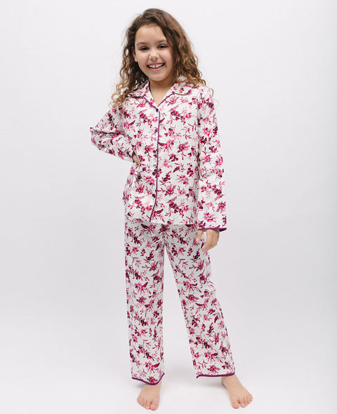 Eve Girls Berry Print Pyjama Set