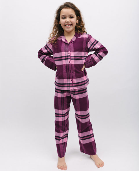 Eve Girls Super Cosy Check Pyjama Set
