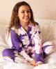 Valentina Mädchen-Pyjama-Set mit Blumendruck