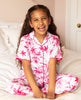 Hailey Mädchen-Pyjama-Set mit Palmenmuster