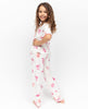 Shelly Mädchen-Pyjama-Set aus Jersey mit Muschelmuster