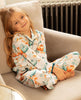 Goldie Girls Ensemble de pyjama en jersey imprimé citrouille