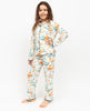 Goldie Girls Pumpkin Printed Jersey Pyjama Set