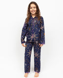 Edie Girls Fireworks Print Pyjama Set