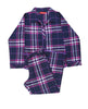 Edie Girls Lightly Brushed Check Pyjama Set