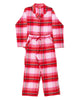 Noelle Girls Brushed Check Pyjama Set