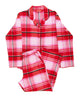 Noelle Girls Brushed Check Pyjama Set