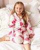 Aria Girls Heart Printed Jersey Pyjama Set