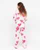 Aria Girls Heart Printed Jersey Pyjama Set