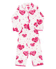 Aria Girls Heart Printed Jersey Pyjama Set