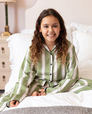 Nancy Girls Printed Stripe Pyjama Set