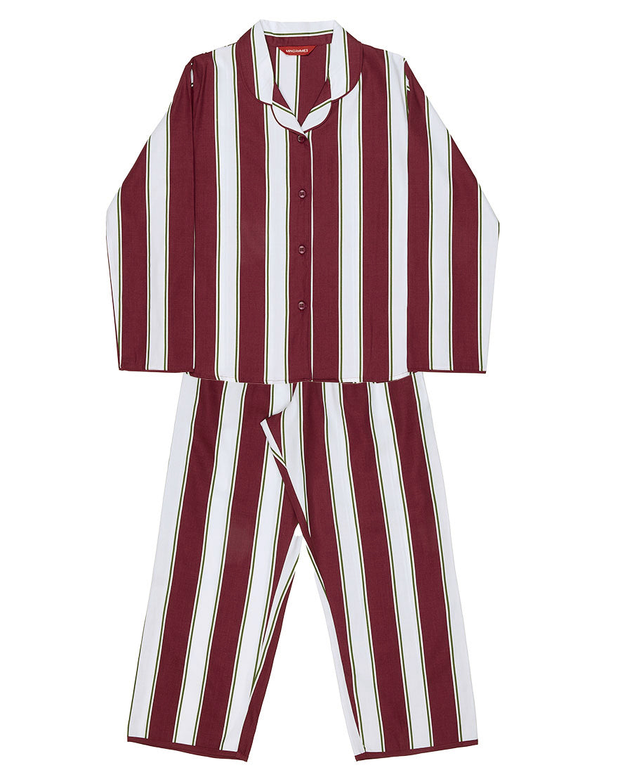 Yasmin Girls Printed Stripe Pyjama Set