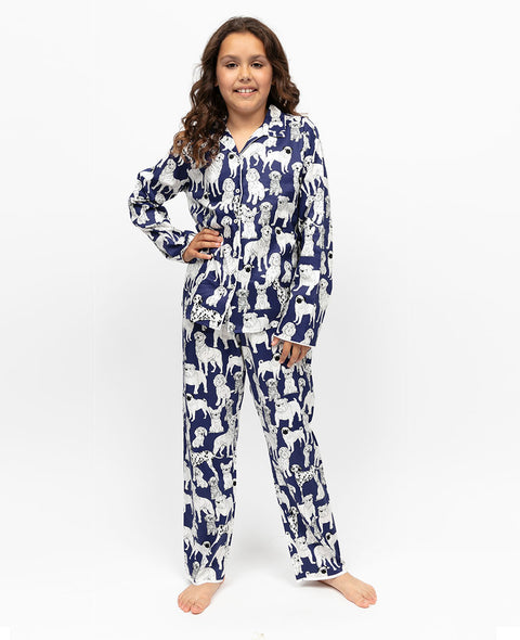 Indigo Girls Dog Print Pyjama Set