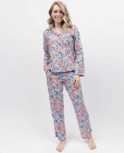 Bea Womens Ditsy Floral Print Pyjama Set