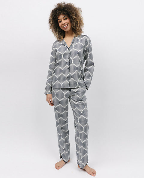 Nicole Geo-Print-Pyjama-Set