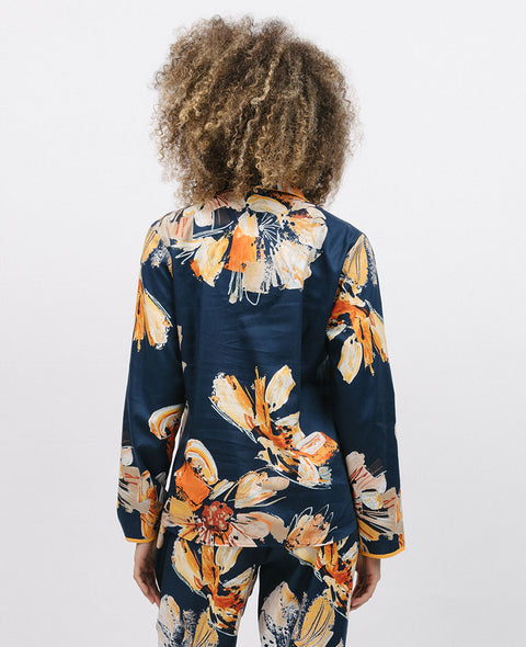 Cosmo Floral Print Pyjama Top
