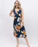 Cosmo Floral Print Long Nightdress