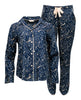 Cosmo Womens Blue Celestial Print Pyjama Set