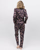Lana Feather Print Pyjama Set