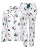 Whistler White Mix Damen-Pyjama-Set mit Ski-Print