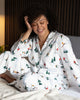 Whistler Crème Bas de pyjama imprimé ski pour femme