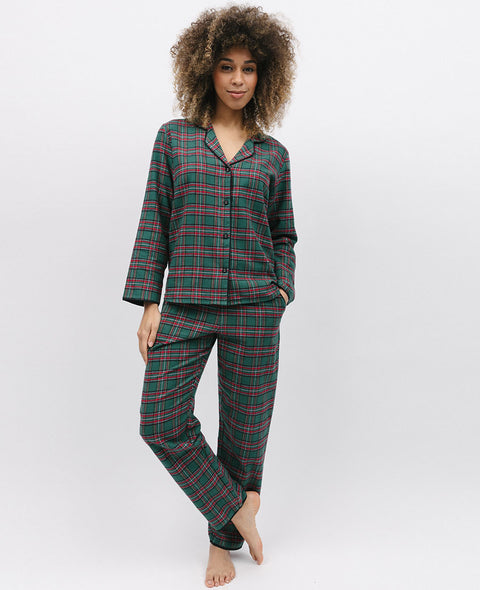 Whistler Womens Super Cosy Check Pyjama Set